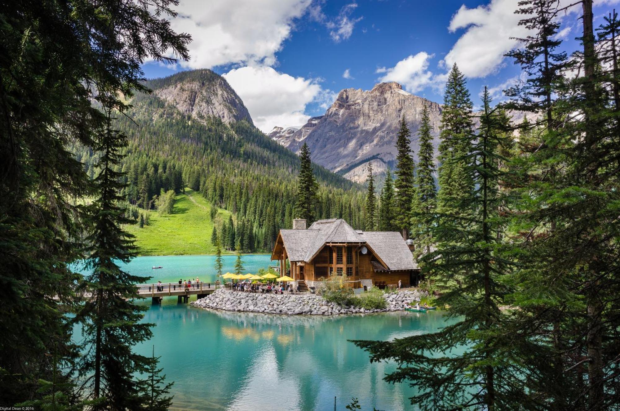 Emerald Lake Lodge Филд Экстерьер фото